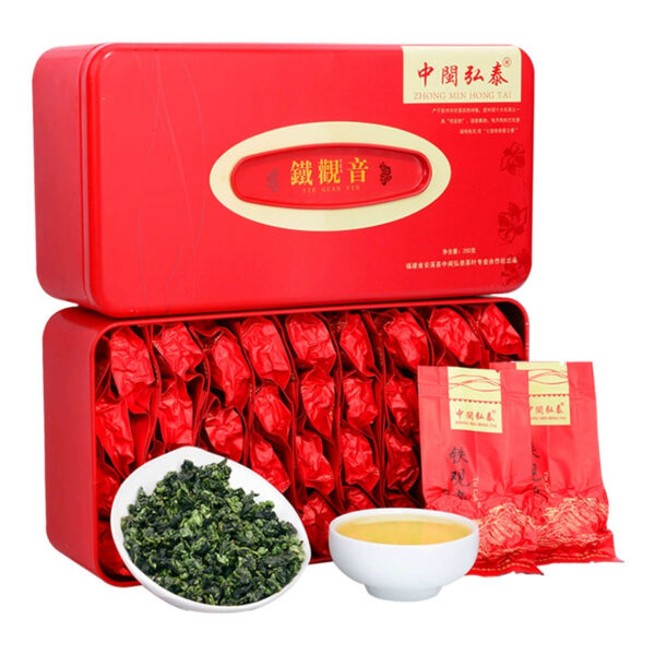 Zhongmin Hongtai Authentic Anxi Tieguanyin Orchid Fragrance Super Luxiang 2025 Chinese New Year Tea Oolong Tea 500g - Image 2