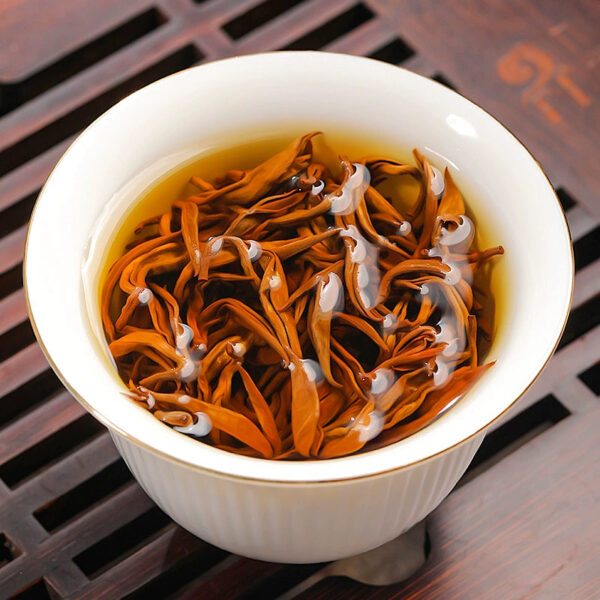 Zhongmin Hongtai Spring Tea Yunnan Black Tea Dianhong Golden Snail Luxiang Super Fengqing Honey Fragrance Red Gold Biluo Bag - Image 3