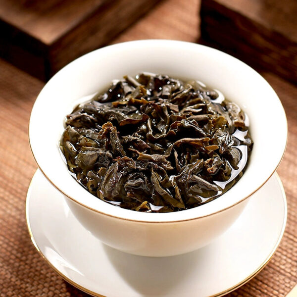 Zhongmin Hongtai traditional Luxiang handmade longan wood charcoal roasted fried rice fragrant Anxi Tieguanyin tea leaves cooked tea 500g - Image 4