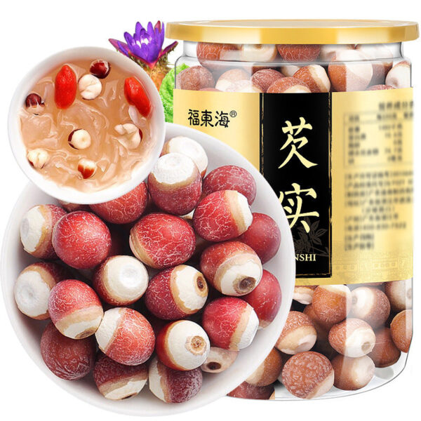 Fudonghai Gorgon 200g Large Granular Chicken Head Rice Chicken Head Fruit Red Skin Gorgon Kernels Grains Porridge Soup
