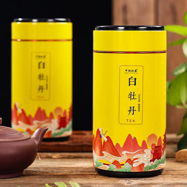Zhongmin Hongtai Mingqian New Spring Tea Authentic Fujian White Tea Ye Gaoshan Premium White Peony King Loose Tea Gift Box 160g - Image 5