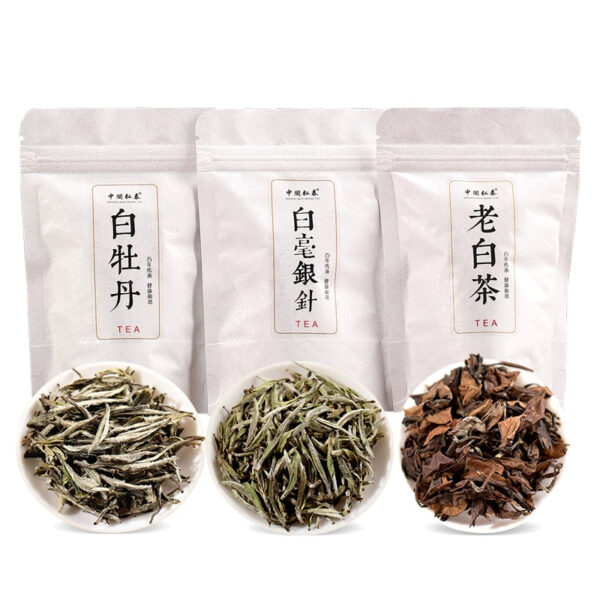 2025 New Tea Premium Mingqian Spring Tea Fujian White Tea Baihao Yinzhen White Peony Old White Tea Experience Tasting Bulk - Image 2