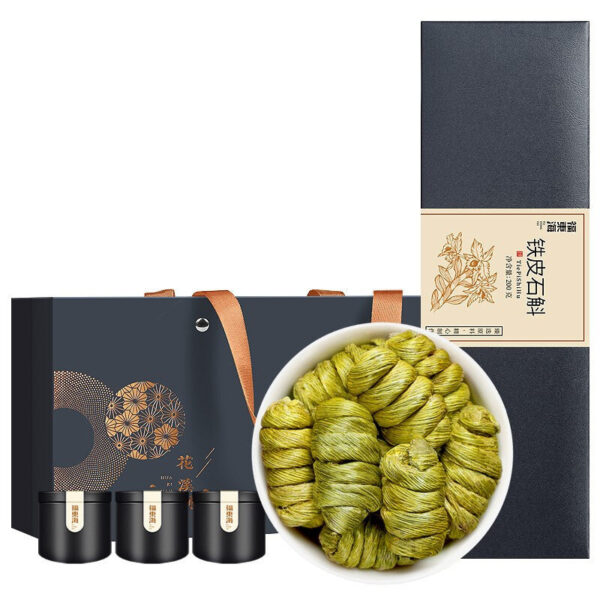 Fudonghai Dendrobium officinale gift box 200g holiday gift Jiapin soup dried Dendrobium officinale Chinese herbal medicine manufacturers wholesale