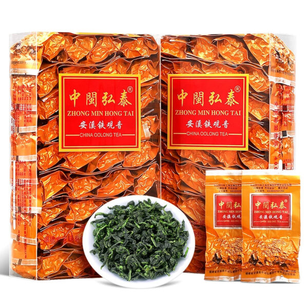 Premium Anxi Tieguanyin Zhongmin Hongtai Tea Competition Orchid Fragrance 500g Positive Alpine Bag Boxed - Image 2