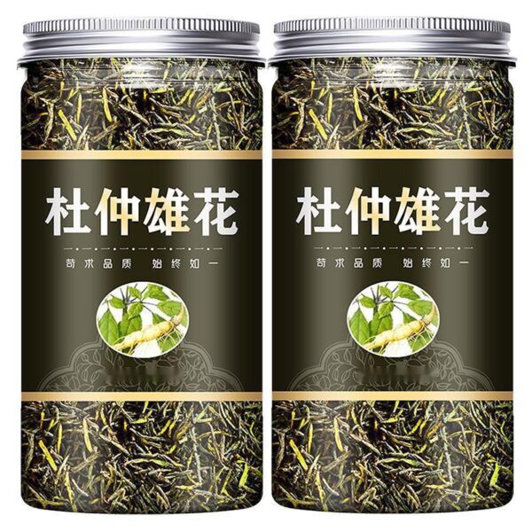 Eucommia male flower tea needle-shaped pollen multi-Eucommia tea preferably canned clean manual screening - Image 6