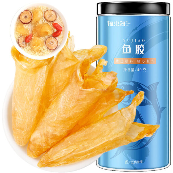 Fudonghai isinglass 40g deep-sea small yellow flower isinglass fish belly swim bladder flower glue dry goods confinement pregnant women