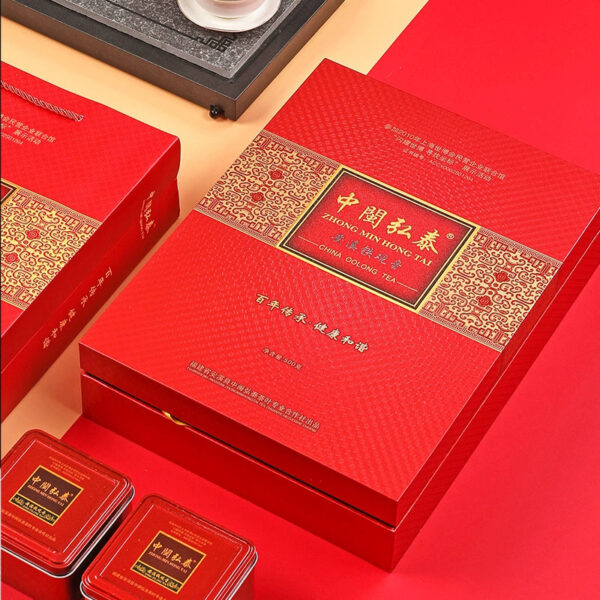 Zhongmin Hongtai Tea Orchid Fragrance Premium Fujian Anxi Tieguanyin Fragrant Full Cup Fragrance Free Gift Box Bag - Image 5