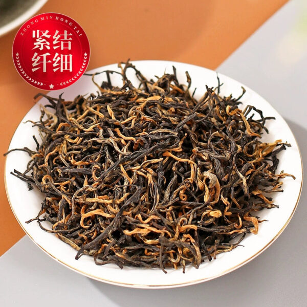 Zhongmin Hongtai Yan Chuang World New Tea Jin Junmei Fujian Black Tea Tea Gift Box 500g Honey Fragrance Bulk Canned - Image 3