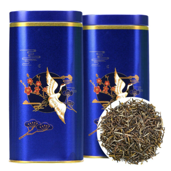 Mingqian Green Tea Zhongmin Hongtai Fujian New Tea Jasmine Tea Luzhou Fragrant Snow Bud Bulk Canned 100g - Image 2
