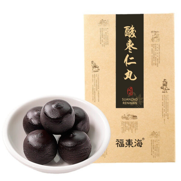 Fudonghai Sour Zaoren Pills 162 grams, Sour Zaoren Lily Cream Health Huangjing Poria Cocos Pills Spot Distribution Wholesale - Image 6