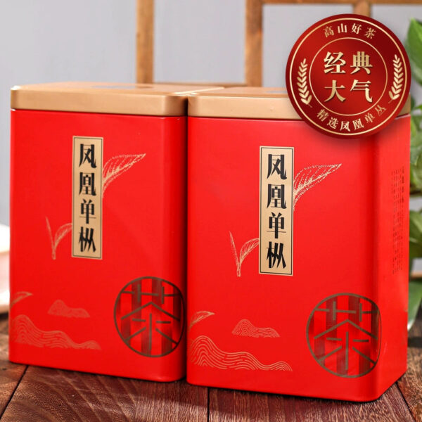 Duck shit fragrance, phoenix single clump tea, honey orchid fragrance, oolong tea leaves, silver flower fragrance, Chaozhou oak big black leaf single clump gift box. - Image 5
