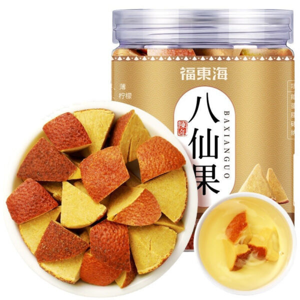Fudonghai Orange Red Eight Immortals Fruit 500g/can Wholesale Jianghu Stall Exhibition Instant Eight Immortals Fruit Yellow Horn Hair - Image 5