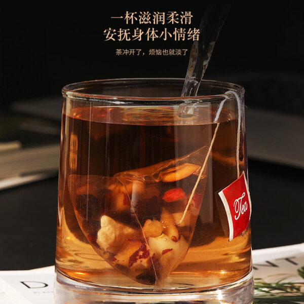 Fudonghai jujube seed lily Poria tea 90g/box Sleeping tea Health tea Herbal tea Wholesale processing - Image 2
