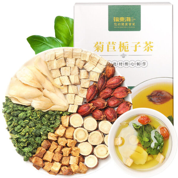 Fudonghai Chicory Gardenia Tea Mulberry Leaf Pueraria Triangle Tea Bag Replacement Tea Flower and Herb Health One Piece Recruitment Agent - Image 6