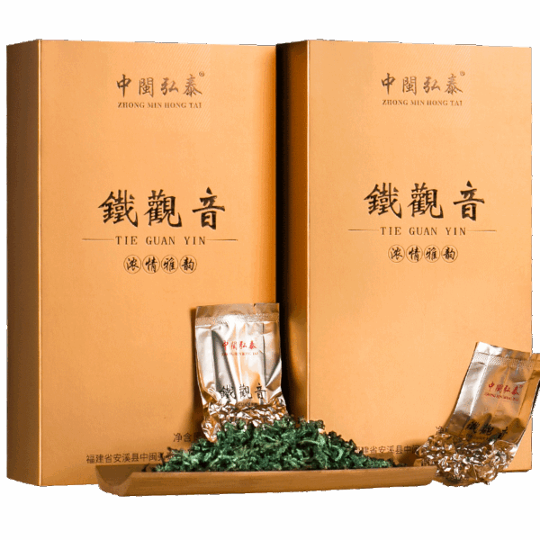 Anxi Tieguanyin tea strong fragrance type premium new oolong tea spring and autumn tea loose gift box orchid fragrance 500g - Image 5