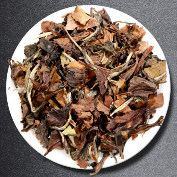 Fujian White Tea White Peony Tea Aged Raw Materials Alpine Old White Tea Shoumei Spring Tea Gift Box Gongmei Old White Tea - Image 4
