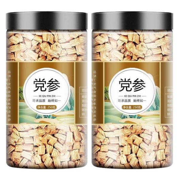 Dangshen Traditional Chinese Medicine Tablets Drink Genuine Official Flagship Store Dangsan Dry Goods Chinese Herbal Medicine Stewed Chicken Soup Dangshen Dried Astragalus Angelica - Image 5
