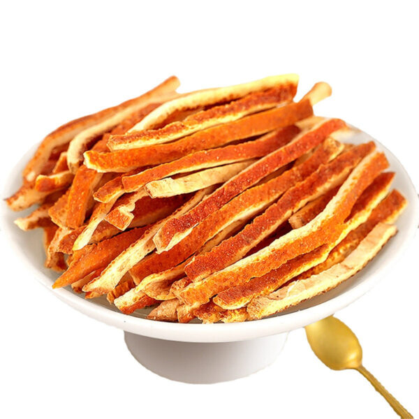 Fudonghai tangerine peel shredded 100g/bottle wholesale old tangerine peel shredded dried raw sun ready-to-eat snacks made tea Chinese herbal medicine delivery - Image 5