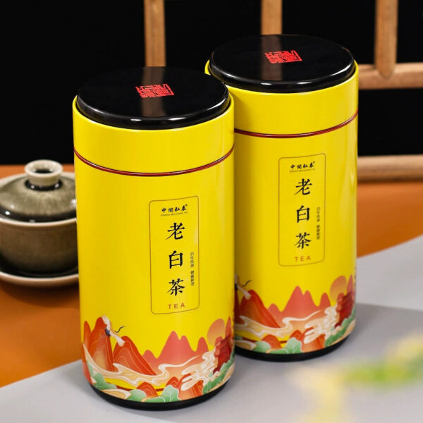 Zhongmin Hongtai aged old white tea alpine ancient tree raw material jujube fragrance authentic Shoumei Gongmei bulk gift box - Image 5