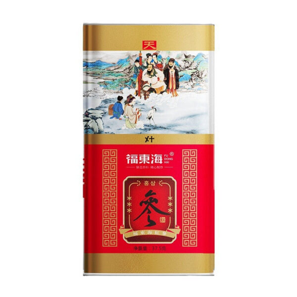 Fudonghai Korean ginseng 37.5g Changbai Mountain red ginseng can be sliced, ginseng soaked in water, tea, tonics wholesale distribution - Image 5