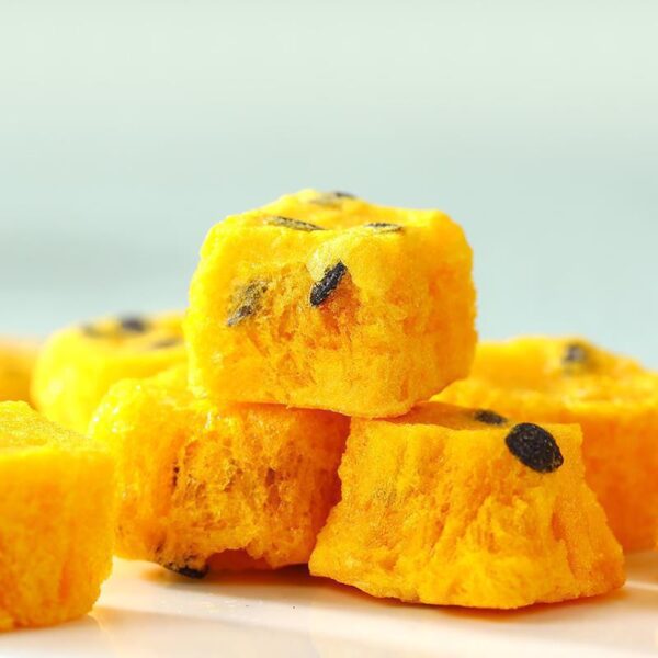 Dried passion fruit brewing drink fruit tea freeze-dried passion fruit cubes green orange kumquat lemon passion fruit tea soaked in water - Image 3