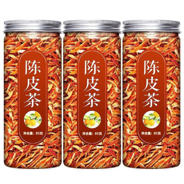 Dried orange peel brewed tea, orange peel Xinhui tangerine peel official flagship store, genuine Chinese herbal medicine tea, orange peel silk medicinal peel - Image 5