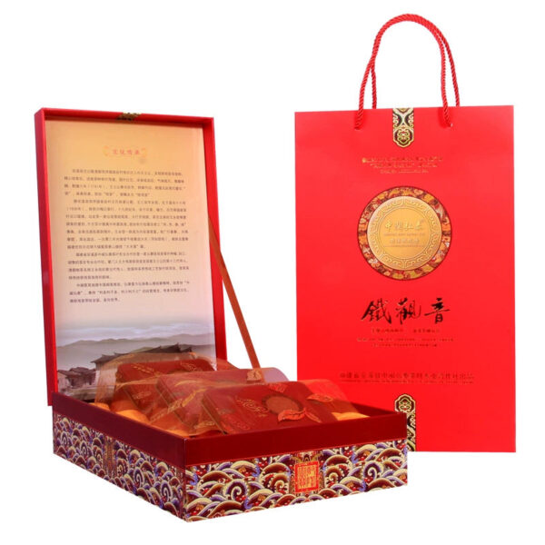 Zhongmin Hongtai Authentic Super Fragrant Anxi Tieguanyin Tea Handmade Alpine Tea Gift Box 250G - Image 4