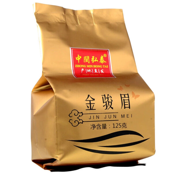 Zhongmin Hongtai New Tea Spring Tea Fujian Black Tea Jin Junmei Tea Honey Fragrance Small Package Bulk Bag 125g Morning Tea - Image 2