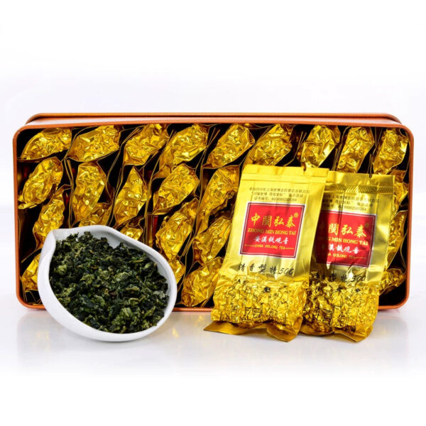 Zhongmin Hongtai Anxi Tieguanyin Fragrant Premium Tea Gift Box with Orchid Fragrance 250g - Image 3