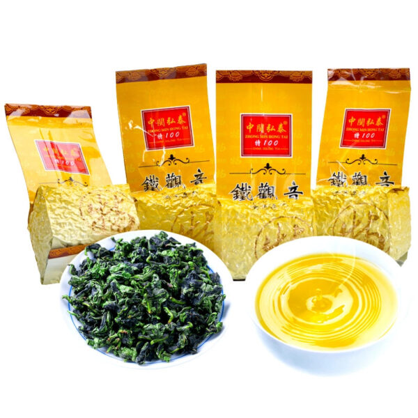 Buy one and get 3 free Anxi Tieguanyin Luxiang oolong tea leaves, new tea, spring and autumn tea loose bags, a total of 500 klan floral fragrance - Image 2