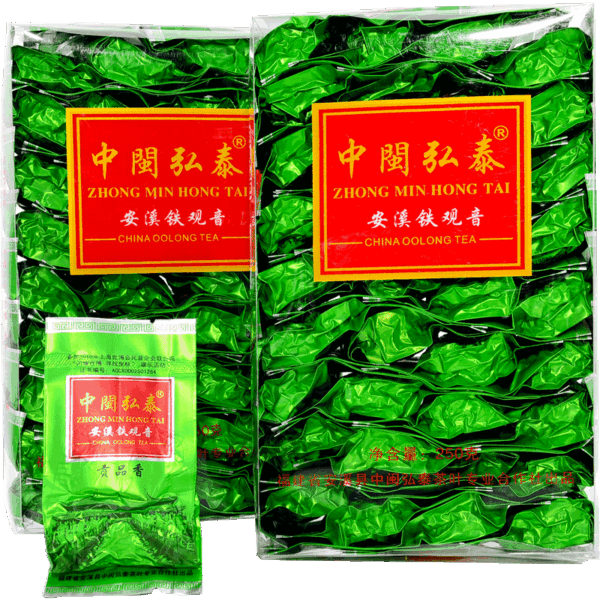 Zhongmin Hongtai Anxi Tieguanyin Luxiang Gande Tribute Xiangzheng Fried New Tea Tea Leaves Orchid Fragrance Handmade Tea 500g - Image 2