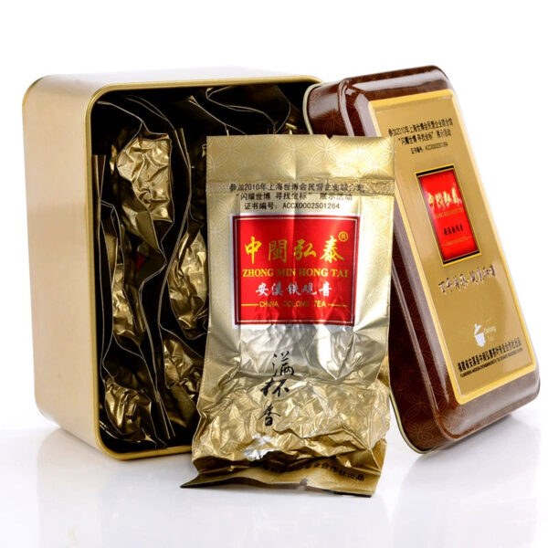 Zhongmin Hongtai Anxi Tieguanyin Fragrant Tieguanyin Tea Autumn Tea Gande Orchid Fragrant Guanyin Box 70g - Image 2