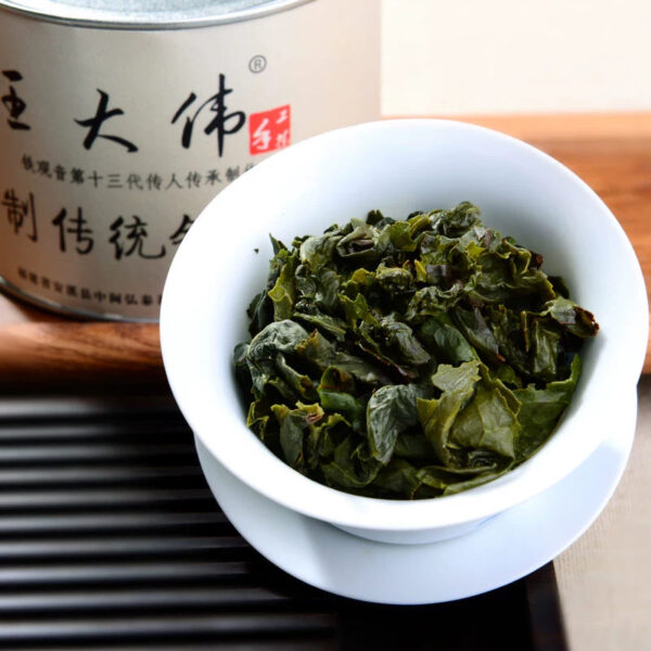 Zhongmin Hongtai, traditional Tieguanyin, classic production by Wang Dawei, oolong tea Tieguanyin, tea 90g - Image 3