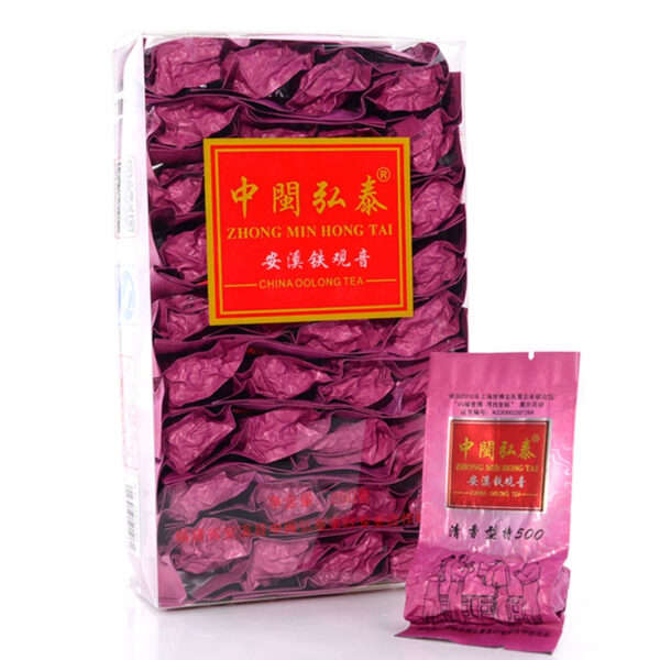 New tea Zhongmin Hongtai Special 500 Super Fragrant Anxi Tieguanyin tea leaves eliminate green and taste Xincong orchid fragrance - Image 5