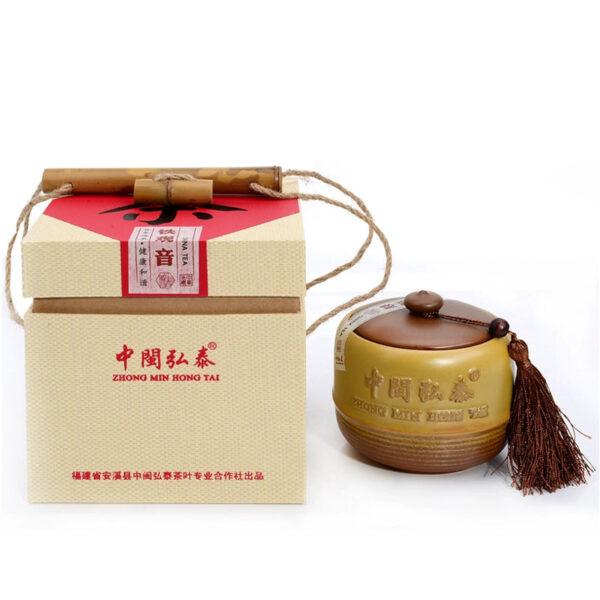 Zhongmin Hongtai Premium Fragrant Anxi Tieguanyin Tea Gift Box Zhengwei Handmade Tea 120g - Image 2
