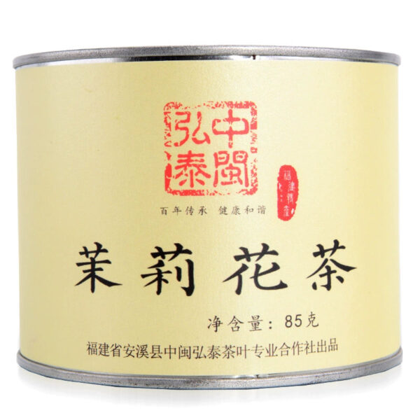 New tea, Zhongmin Hongtai flower and grass tea Tao word-of-mouth, tea jasmine tea strong fragrance jasmine tea leaves 85g - Image 2