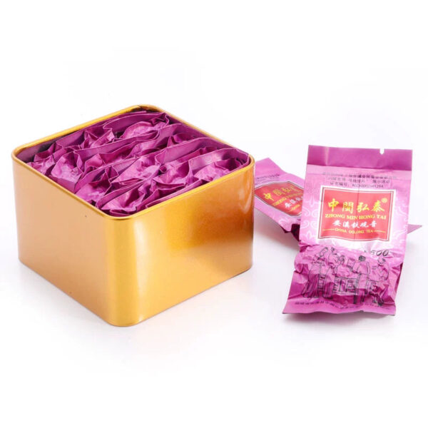 Zhongmin Hongtai Premium Fragrance Fujian Anxi Tieguanyin Orchid Fragrant Tea Small Bag Boxed 70g/G55 - Image 5