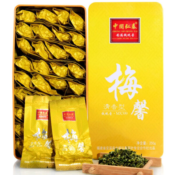 Zhongmin Hongtai New Tea Meixin Tieguanyin Fragrant Premium Xincong Anxi Tieguanyin Tea Orchid Fragrance 500g - Image 5