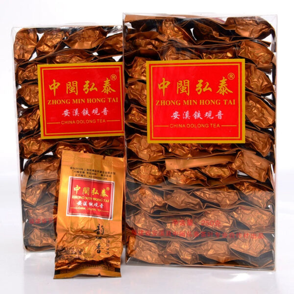 Zhongmin Hongtai Anxi Tieguanyin fragrance type rhyme mouth fragrance Guanyin alpine positive taste German tea leaves orchid fragrant fried - Image 2
