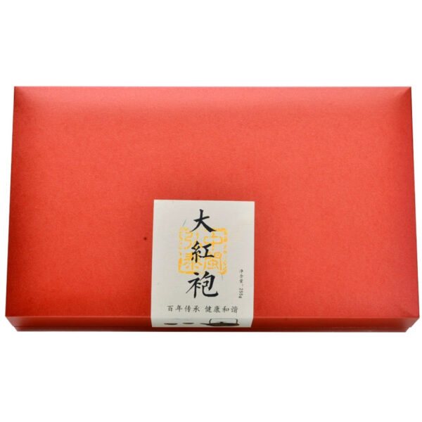 Zhongmin Hongtai Fujian Rock Tea Premium Dahongpao Tea Charcoal Burnt Wuyishan Oolong Tea Gift Box 255g - Image 5