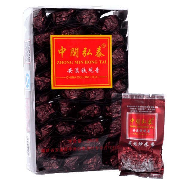 Zhongmin Hongtai Tea Anxi Tieguanyin Oolong Tea Charcoal Baked Tieguanyin Xiping Carbon Baked Fried Rice Fragrance 250g - Image 5