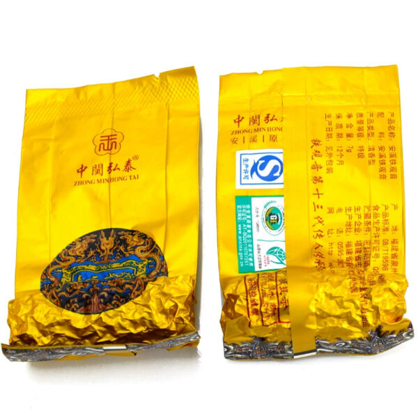 Zhongmin Hongtai Flattering Rhyme, Fragrant Tieguanyin Tea Anxi Tieguanyin, Oolong Tea, Tieguanyin 84g - Image 4