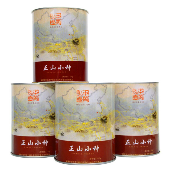 Zhengshan small species new tea tea leaves Fujian black tea Zhongmin Hongtai Yan Chuang World 500g premium gift box canned in bulk - Image 2