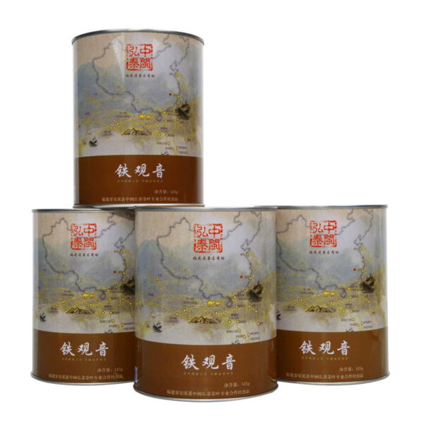 Luxiang carbon roasted Anxi Tieguanyin tea leaves, cooked tea, charcoal roasting, roasting fire, Zhongmin Hongtai Yan Chuang World 500g - Image 2