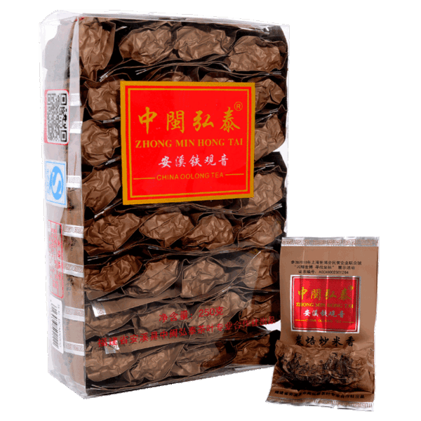 Zhongmin Hongtai Charcoal Roasted Fried Rice Xiangxi Tieguanyin Traditional Carbon Roasted Fried Fire Cooked Tea Luxiang Xiping Tea 250g - Image 3