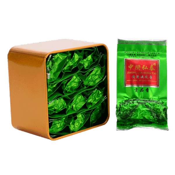 Zhongmin Hongtai Premium Luxiang Type Fujian Anxi Tieguanyin Orchid Fragrant Tea Small Bag Boxed 70g/G99 - Image 5