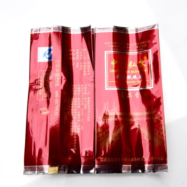 Zhongmin Hongtai Premium Luxiang Type Fujian Anxi Tieguanyin Orchid Fragrant Tea Small Bag Boxed 70g/G32 - Image 3