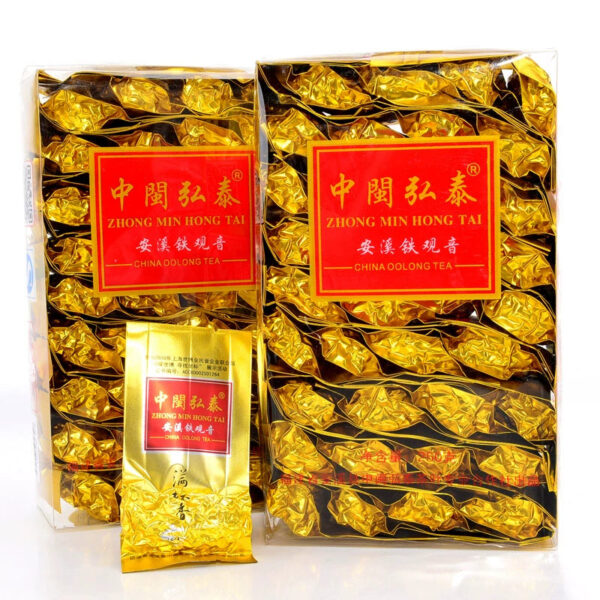 Zhongmin Hongtai Premium Full Cup Fragrant Fragrant Fujian Anxi Gande Tieguanyin Tea 500g Alpine Tea New Tea - Image 2