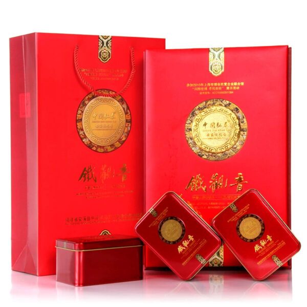 Zhongmin Hongtai Authentic Super Fragrant Anxi Tieguanyin Tea Handmade Alpine Tea Gift Box 250G - Image 2