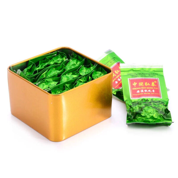 Zhongmin Hongtai Premium Luxiang Type Fujian Anxi Tieguanyin Orchid Fragrant Tea Small Bag Boxed 70g/G99 - Image 2